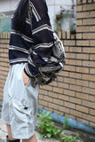 Nylon String Cargo Short Pants