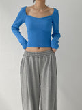 One tuck banding training wide pants