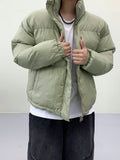 Plan) Unisex puffer micro short padding