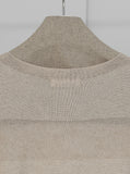 [Premium] Whole Garment Lino Linen Short Sleeve Knit