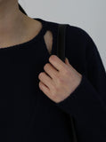 [Premium] Loe Diagonal Wrapping Knit