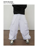 Fur Wrap Happo Cargo Sweatpants