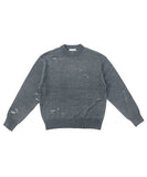 Jagged Damage Cotton Knit