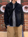 Western Old Washed Denim Jacket