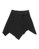 DRAPE WRAP MINI SKIRT