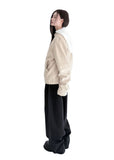 SUEDE BUTTON LINE JACKET