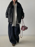[unisex] Mink Suede Overfit Mustang