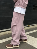 Cozy Hip-Hop Brushed Sweatpants