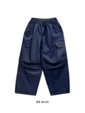 Big Taper Balloon Denim Pants