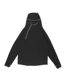 DIAGONAL ZIPPER HOODIE
