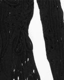 CROCHET RIBBON KNIT