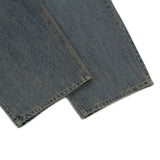 Premium Teen washed wide denim