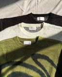 Mohair tornado knit