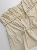 Jijel shirring flare blouse