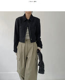 Quarried Two Pocket Crop Jacket
