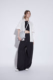 d2 nylon pintuck slacks
