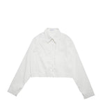 LINE BALANCE CROP SHIRT