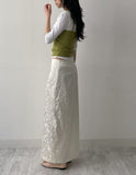 Tone-tone Ribbed Sleeveless