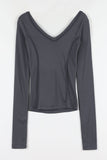 River Back Open Line T-shirt