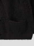 Mohair Two-Pocket Knit Cardigan