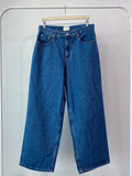 Real Wide Denim Pants
