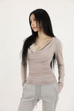 Mumi draped tee