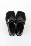 Biker Buckle Flip Flop Sandals
