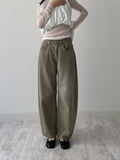 138 Dyeing Balloon Wide Denim Pants