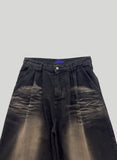 Vintage Washing Bermuda Denim