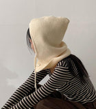 Button Knit Balaclava