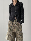 [Bustier SET] Serine Rib Cardigan T-shirt