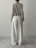 [Belt SET] Cabra Cotton Wide Pants