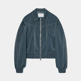 Force Stitch Leather Jacket