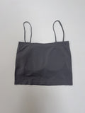 [2 version/with cup] Span square bra top