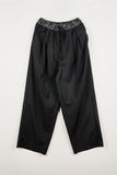 leather banding slacks