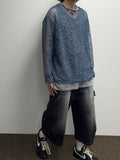 Salt Washed Bermuda Cargo Denim