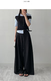 Kalin pleated wide slacks