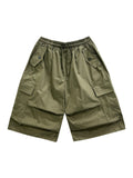 Amekaji Loose Cargo Crop Pants