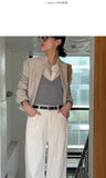 Biker Overfit Short Leather Jacket