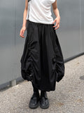 BALLOON STRING LONG SKIRT