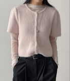 Pearl Puff Half Cardigan