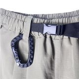 Nylon Utility Belted Carabiner Pants