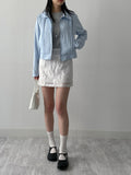 Sporty Crop Zip-Up Jacket