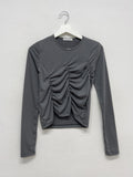 Oeol Shirring Tension T-shirt