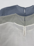 Edin Wrap Loose Fit Blouse