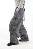Heart washing cargo pants
