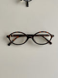 Nerd Round Horn-Rimmed Glasses