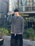Moa Wool Twist Round Knit