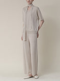 [Premium] Whole Garment Linen Wool Sophie Set-Up Pants