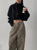 Leopard Bijo Wide Pants